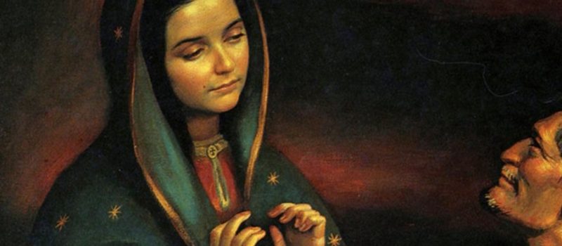 Virgen de Guadalupe, signo de evangelización en América Latina, la Virgen y Juan Diego, 95 KB, virgen