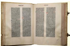 Biblia, libro, Gutenberg, 257KB, tipografia