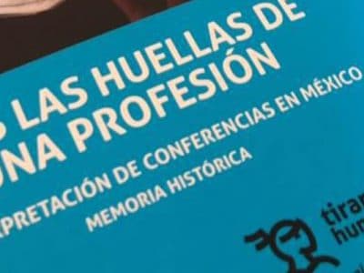 tras las huellas de una profesión, portada del libro, 84KB, profesión